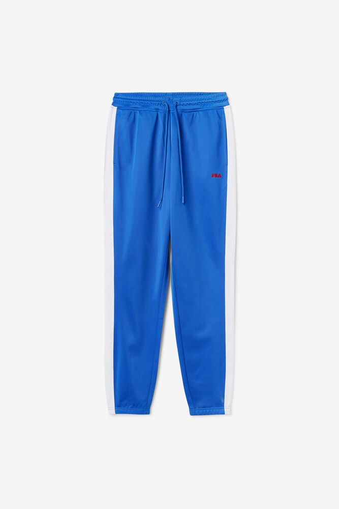 Fila Pants Ecuador Track Mens Blue - India LOM-425716